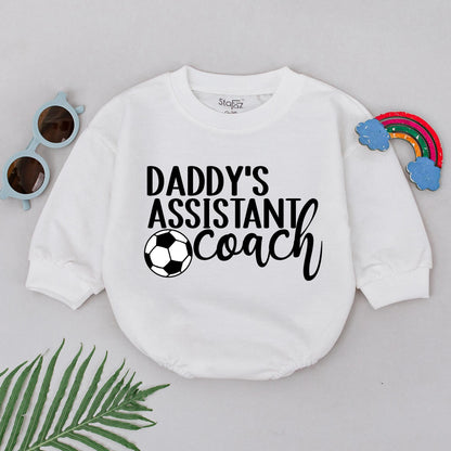 Retro Soccer Romper for Baby Boys: Perfect Fall Game Day Outfit
