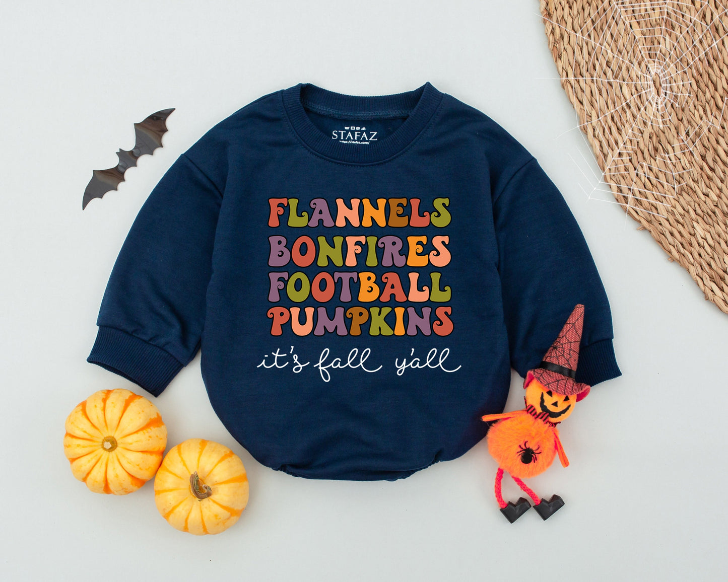 Groovy Thanksgiving Baby Romper: Cute Fall & 1st Birthday Outfit  
