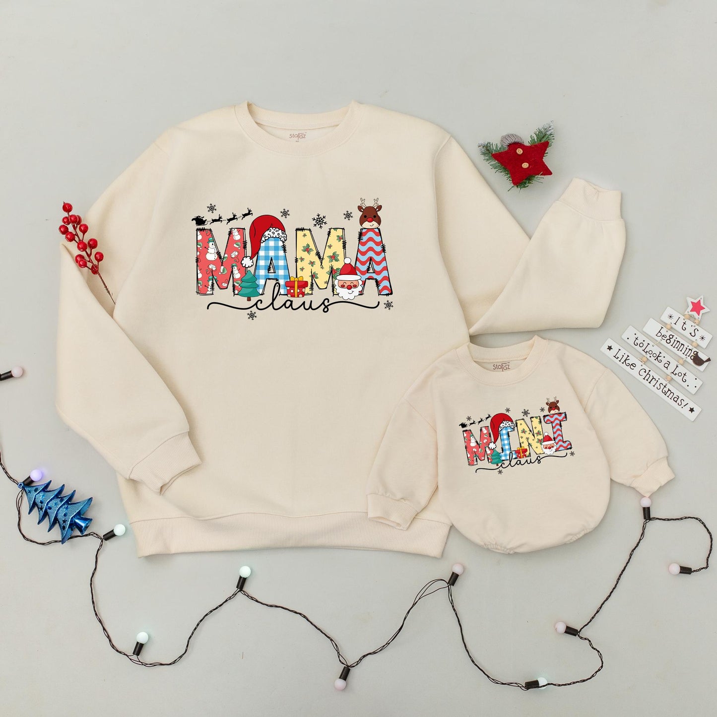 Festive Family Matching Shirts: Custom Christmas Sweaters for All