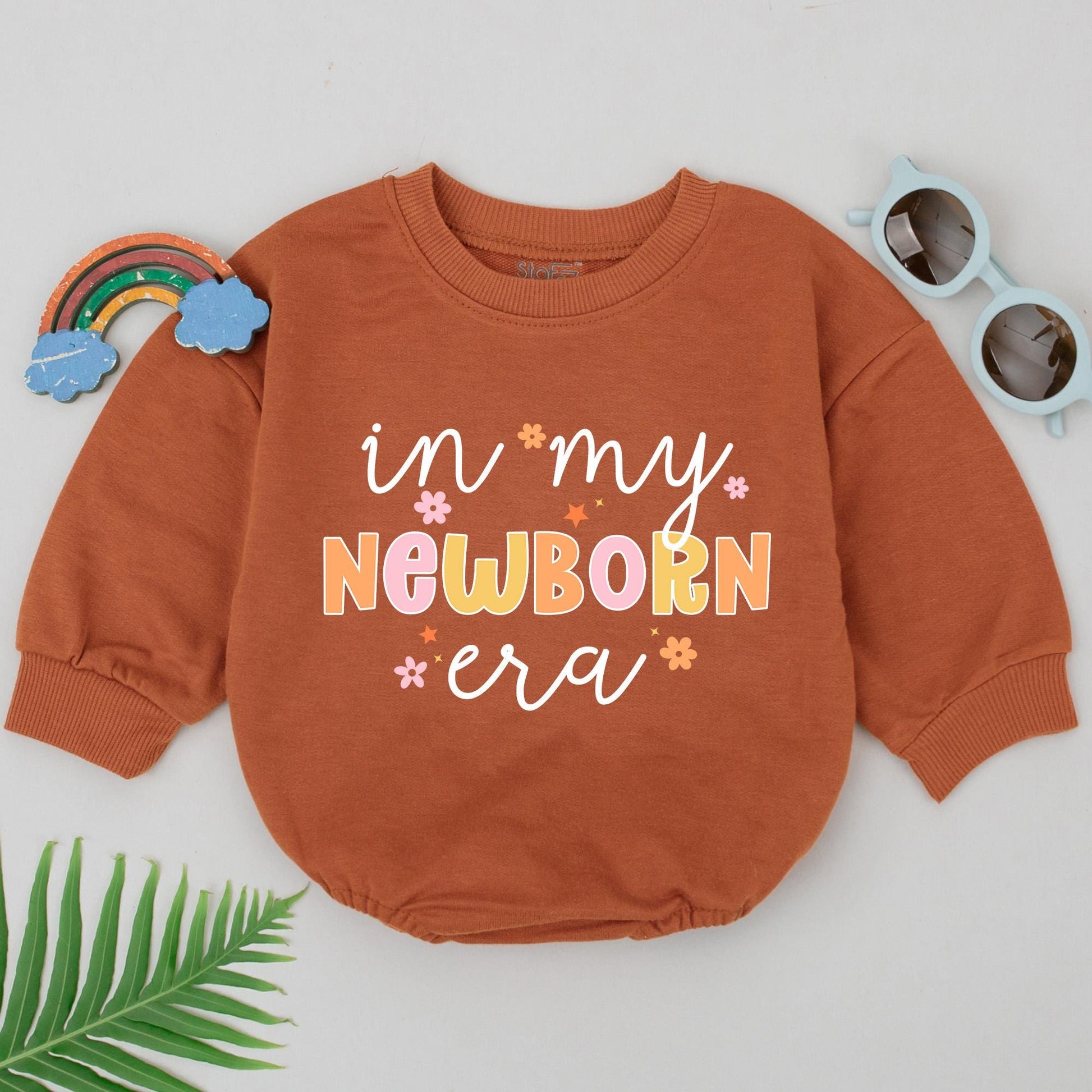 Spring Baby Romper: Gender Neutral Newborn Bodysuit Gift Set