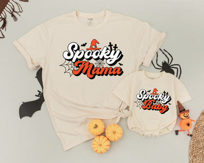 Matching Family Halloween Shirts, Retro Funny Costume, Mommy & Me Outfits