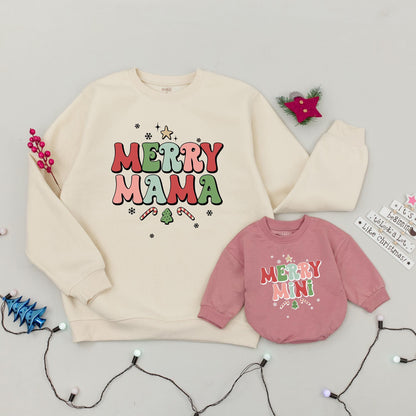 Festive Family Sweaters: Mommy & Me, Custom Xmas Shirts, Retro Style