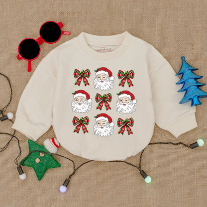 Festive Baby Bodysuit & Santa Romper – Perfect Christmas Gift