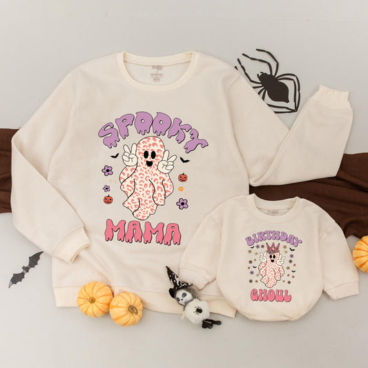 Spooky Family Birthday Outfits: Halloween Matching Sweaters & Shirts