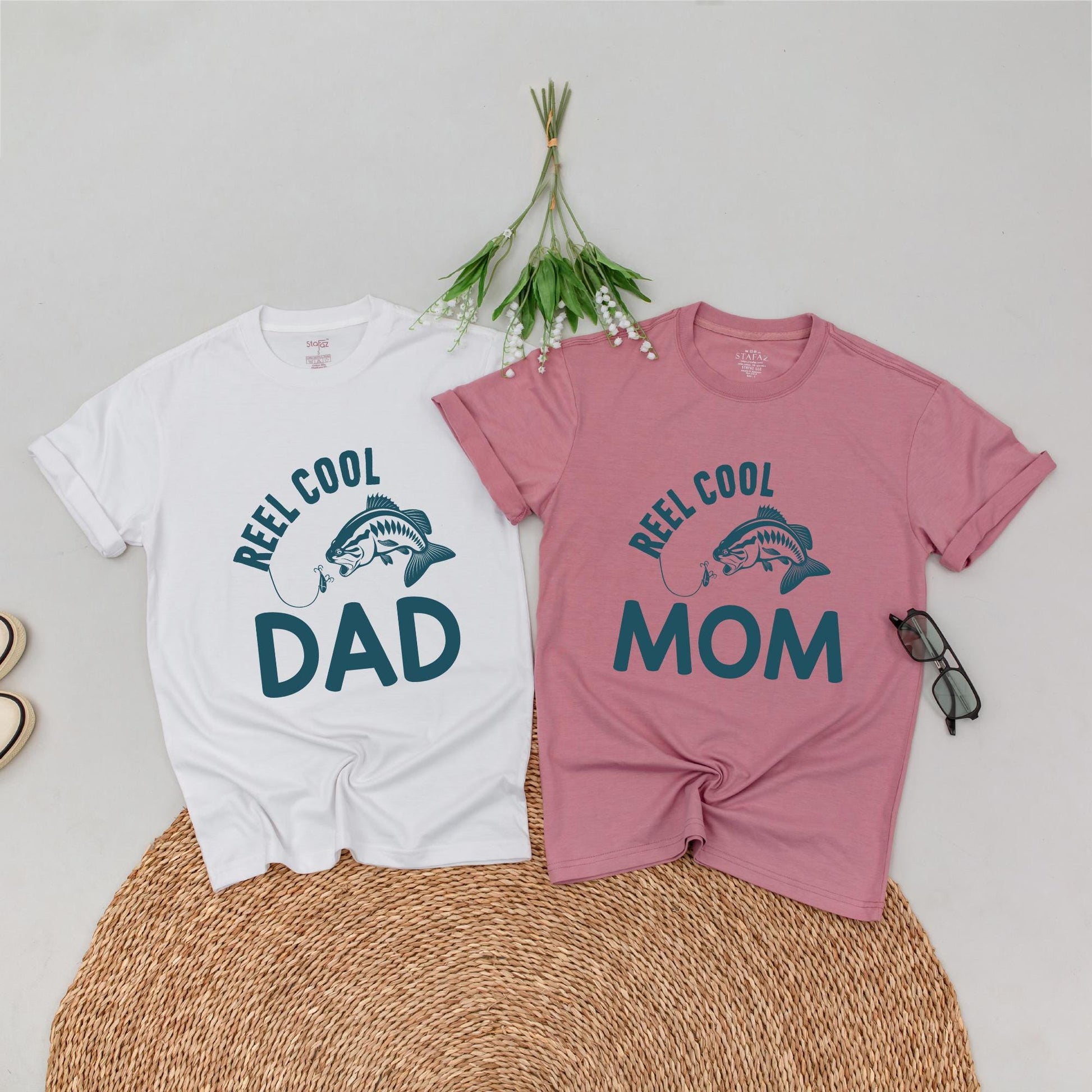 Fishing Birthday Romper & Tee: Rustic 1st Birthday Outfit Set