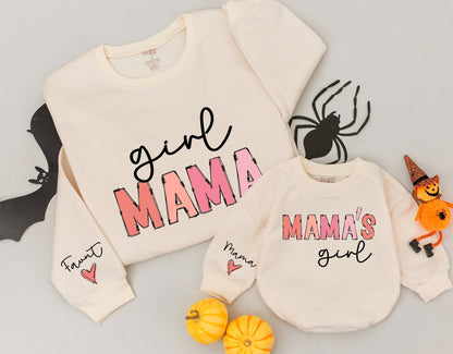 Matching Mama and Mini Sweatshirt Gift Set for Her and Baby