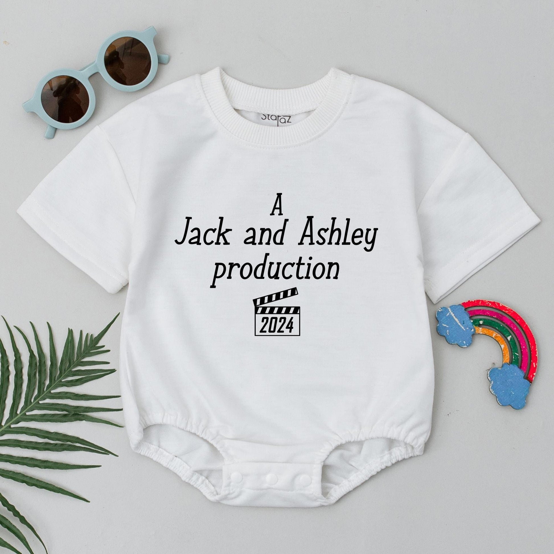 Custom Baby Romper - Personalized Bodysuit, Ideal Newborn Gift