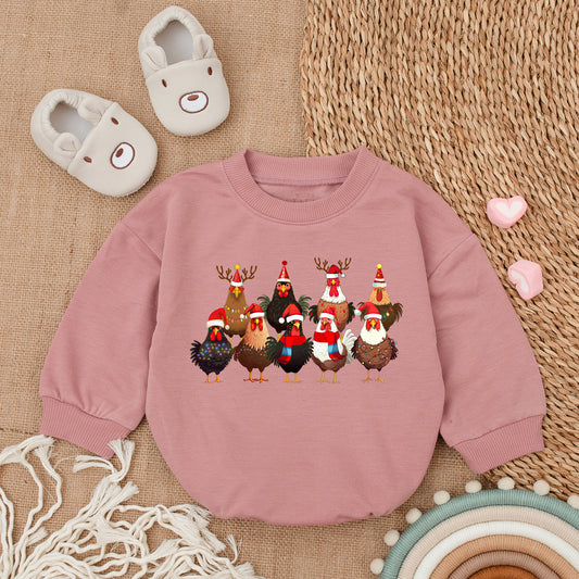 Baby's First Christmas Romper: Cozy Holiday Bodysuit Gift
