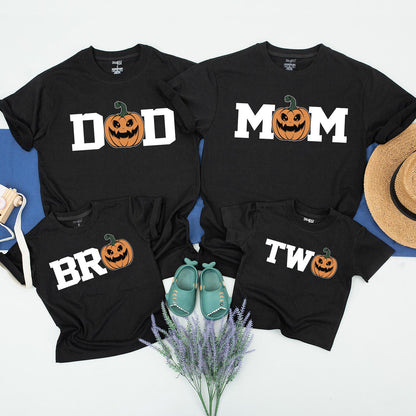 Matching Pumpkin Family Shirts - Halloween & Fall Outfits for All