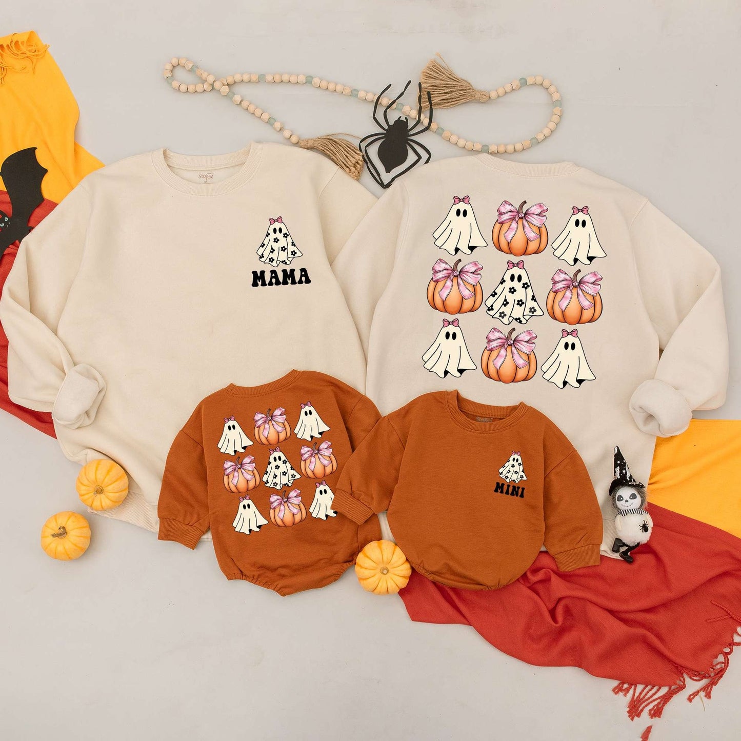 Mama & Mini Pumpkin Sweatshirts: Cozy Fall Family Outfits