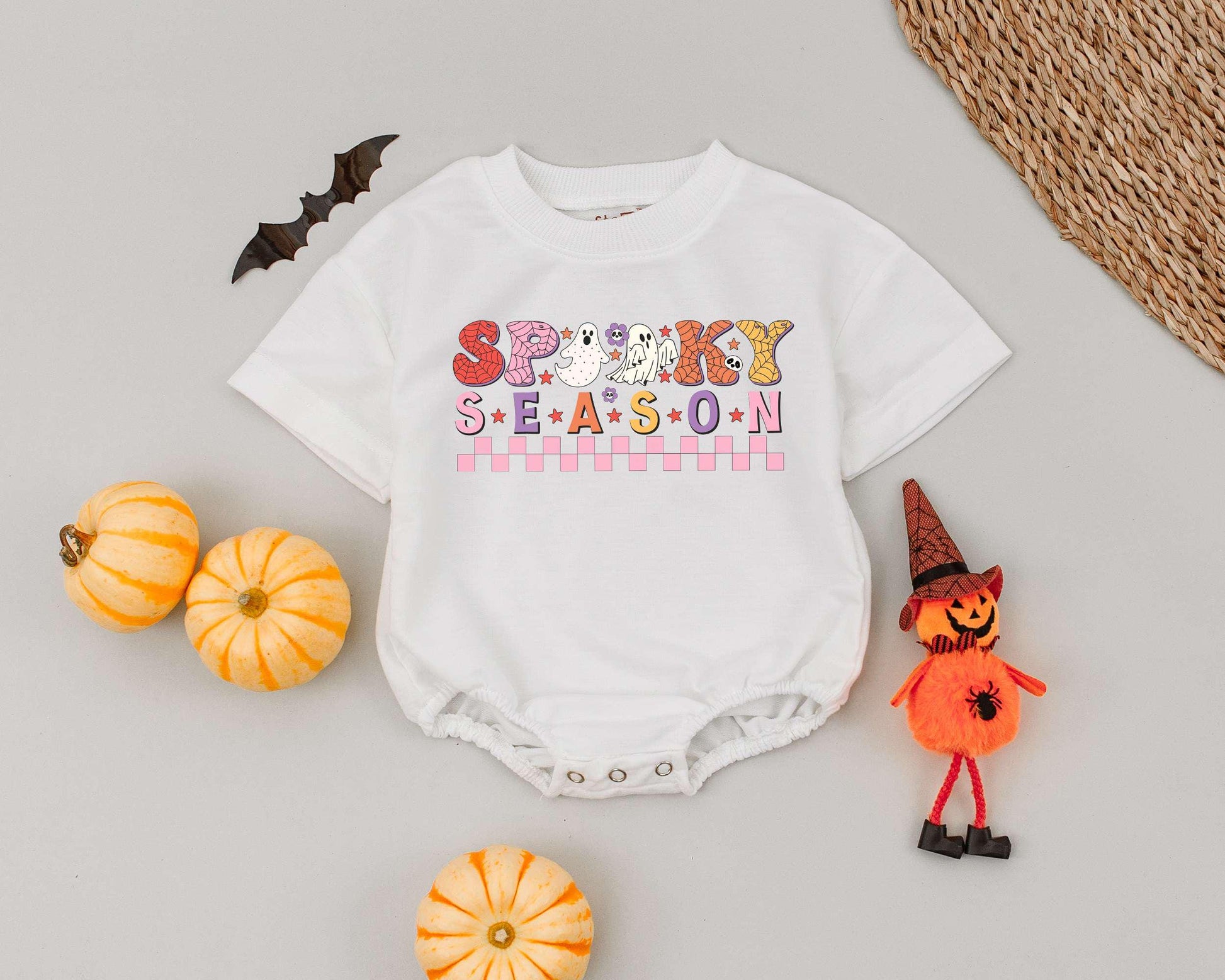 Western Baby Halloween Outfit, Spooky Romper, Infant Costume Gift