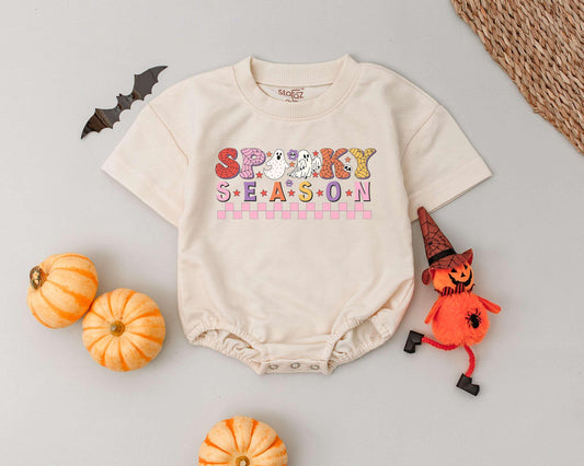 Western Baby Halloween Outfit, Spooky Romper, Infant Costume Gift