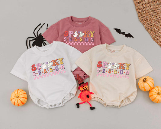 Western Baby Halloween Outfit, Spooky Romper, Infant Costume Gift