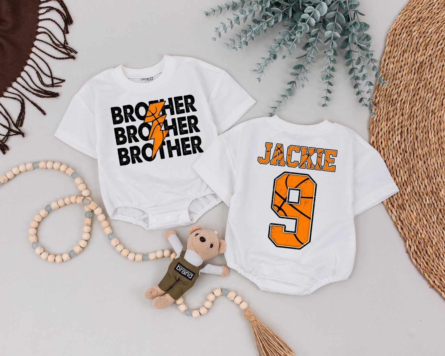 Personalized Basketball T-Shirt for Kids, Sports Family Gift