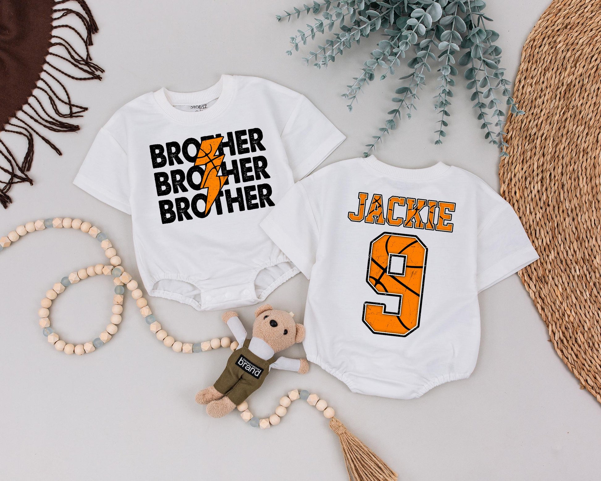 Personalized Basketball T-Shirt for Kids, Sports Family Gift