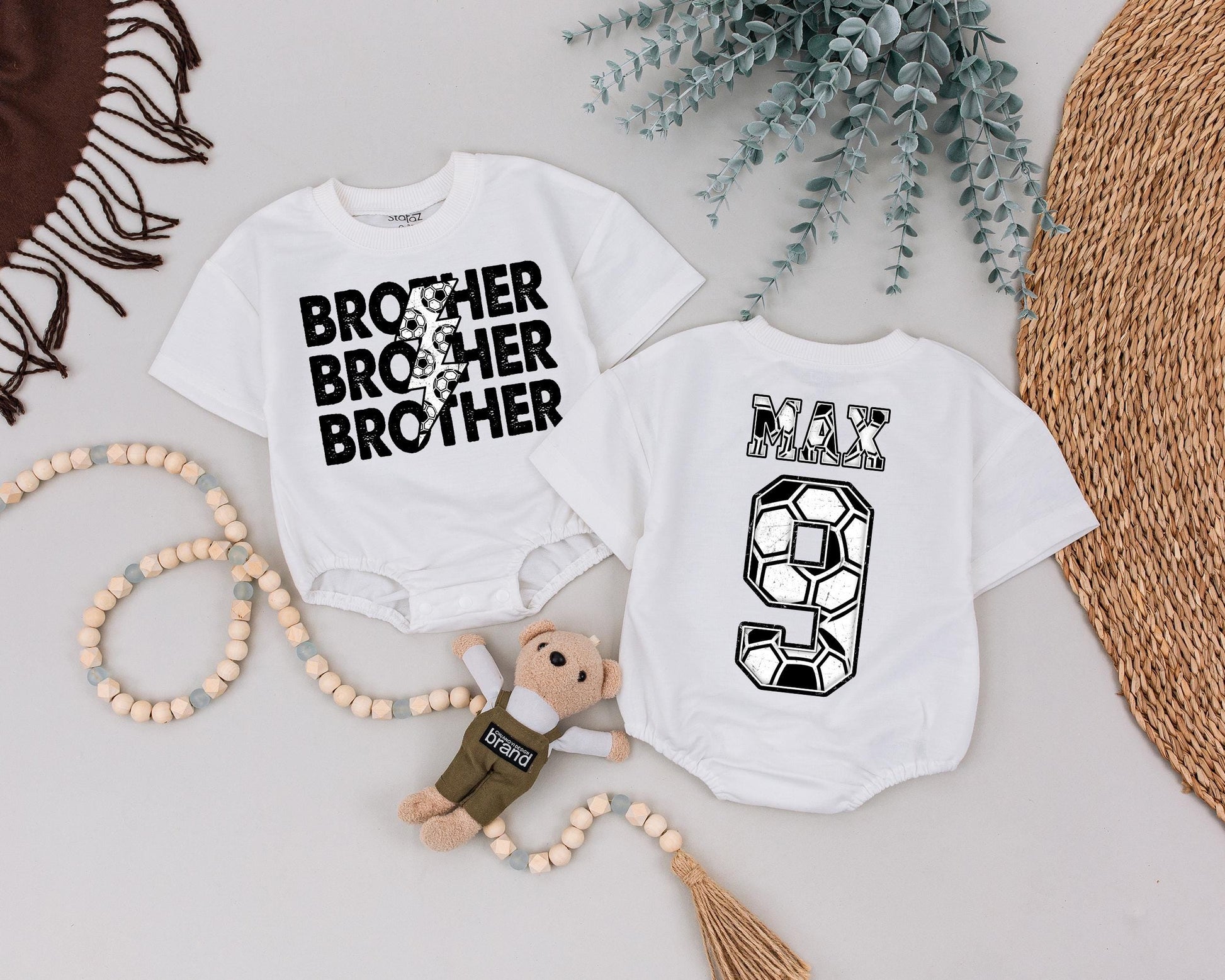 Personalized Football Baby Gift Shirt, Toddler Game Day Outfit