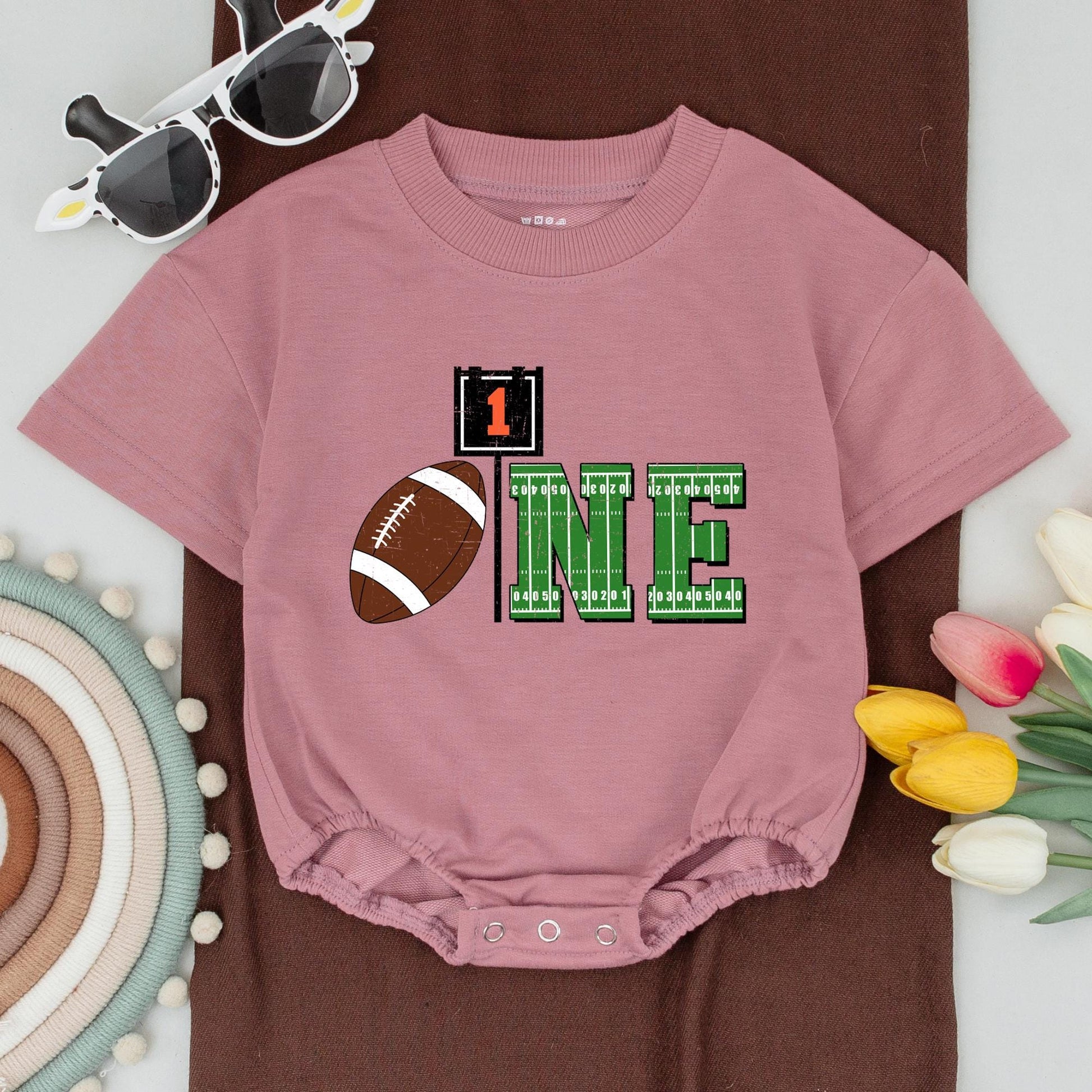 Family Football Birthday Shirts: Perfect for First Year Celebration