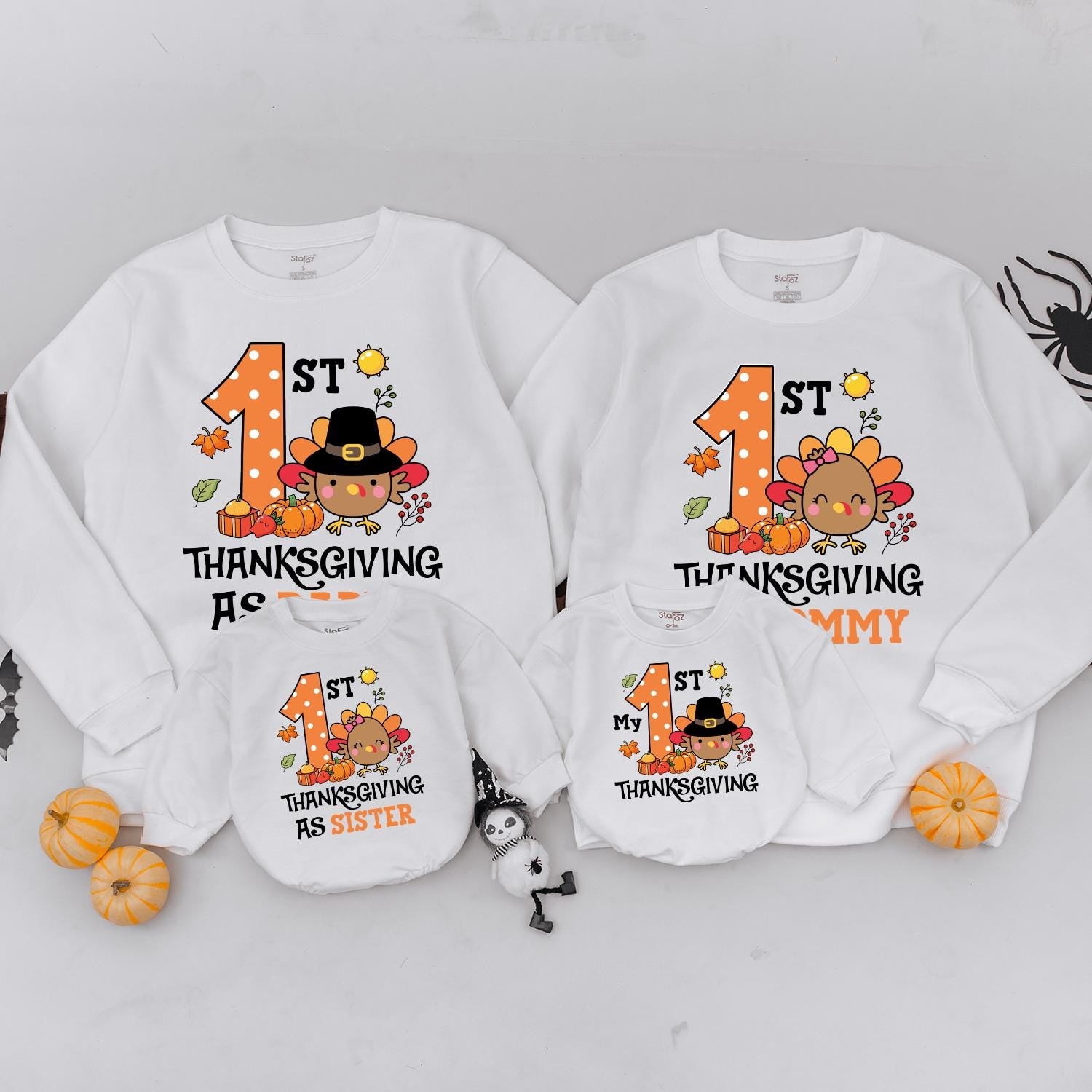 Family Thanksgiving Sweaters: Cute Matching Outfits for All Ages  