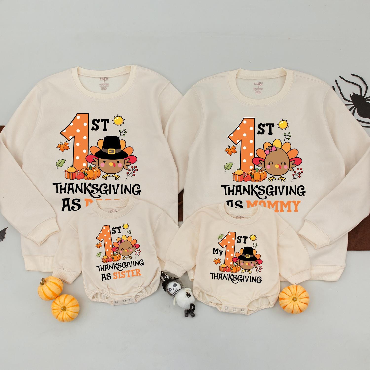 Family Thanksgiving Sweaters: Cute Matching Outfits for All Ages  