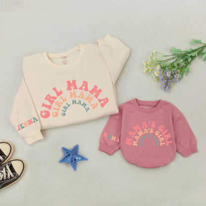 Matching Girl Mama & Mama's Girl Sweatshirts: Mommy and Me Outfits  