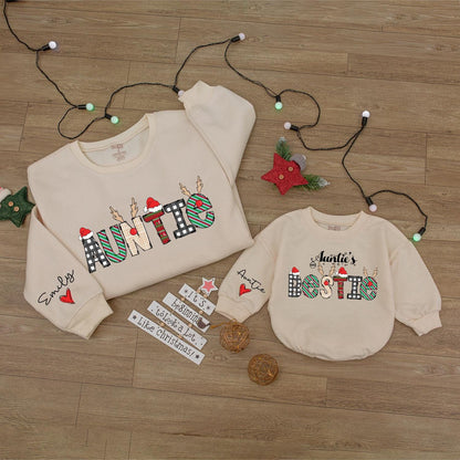 Matching Family Holiday Romper & Tee – Cute Festive Baby Clothing