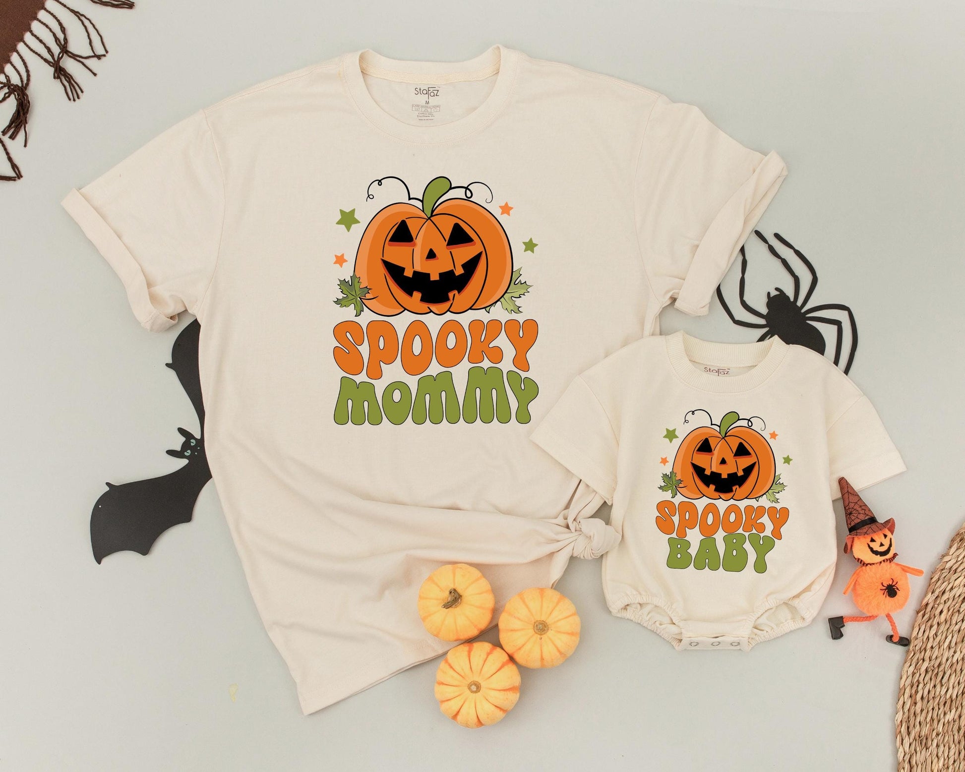 Matching Retro Halloween Family Shirts | Custom Spooky Outfits