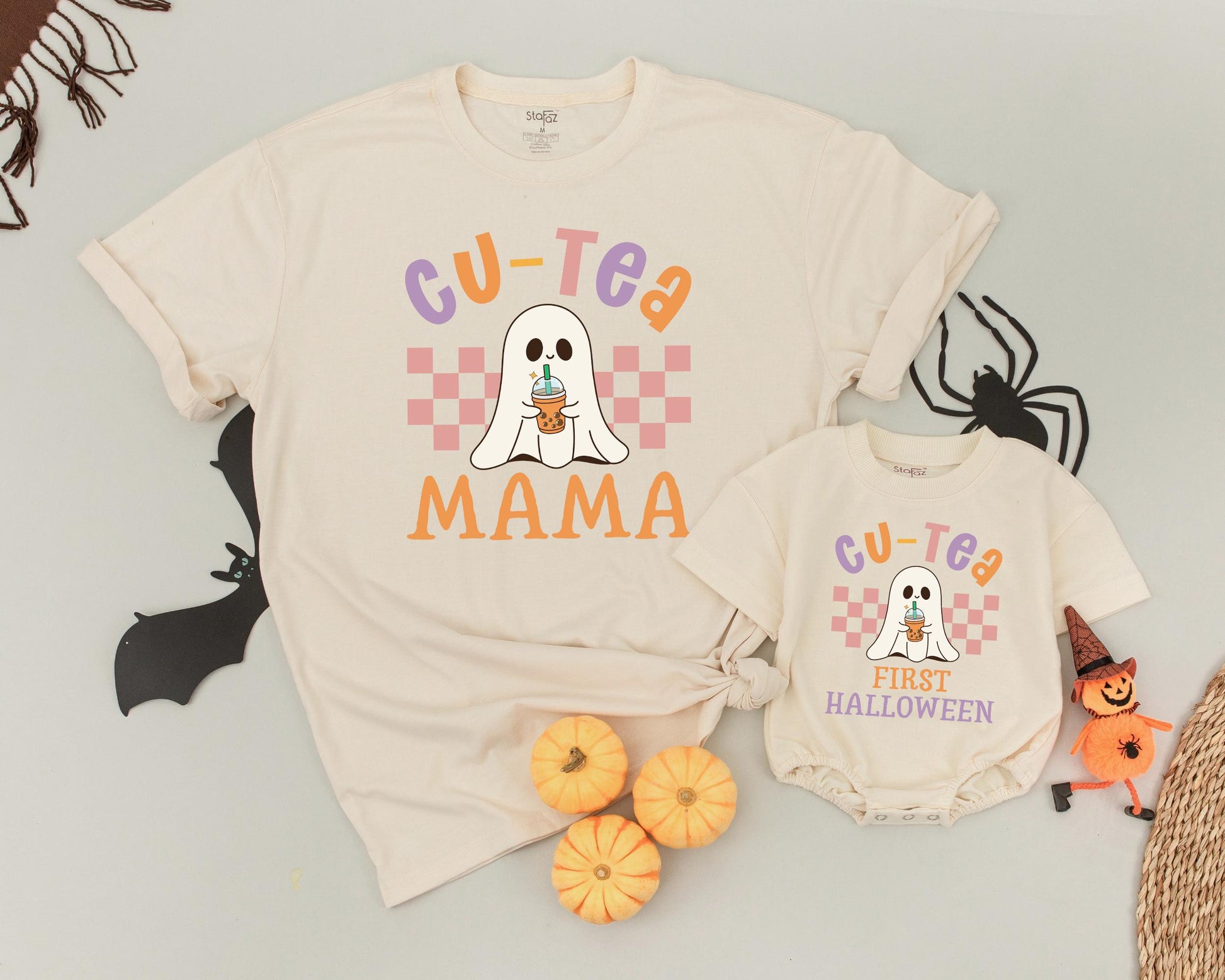 Vintage Halloween Family Shirts: Custom, Matching, Retro Ghost Outfits