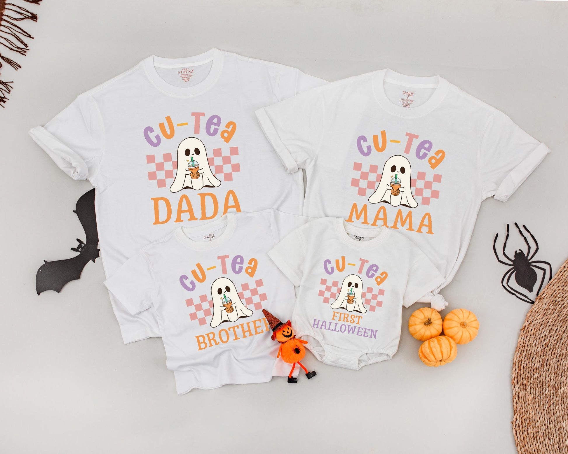 Vintage Halloween Family Shirts: Custom, Matching, Retro Ghost Outfits