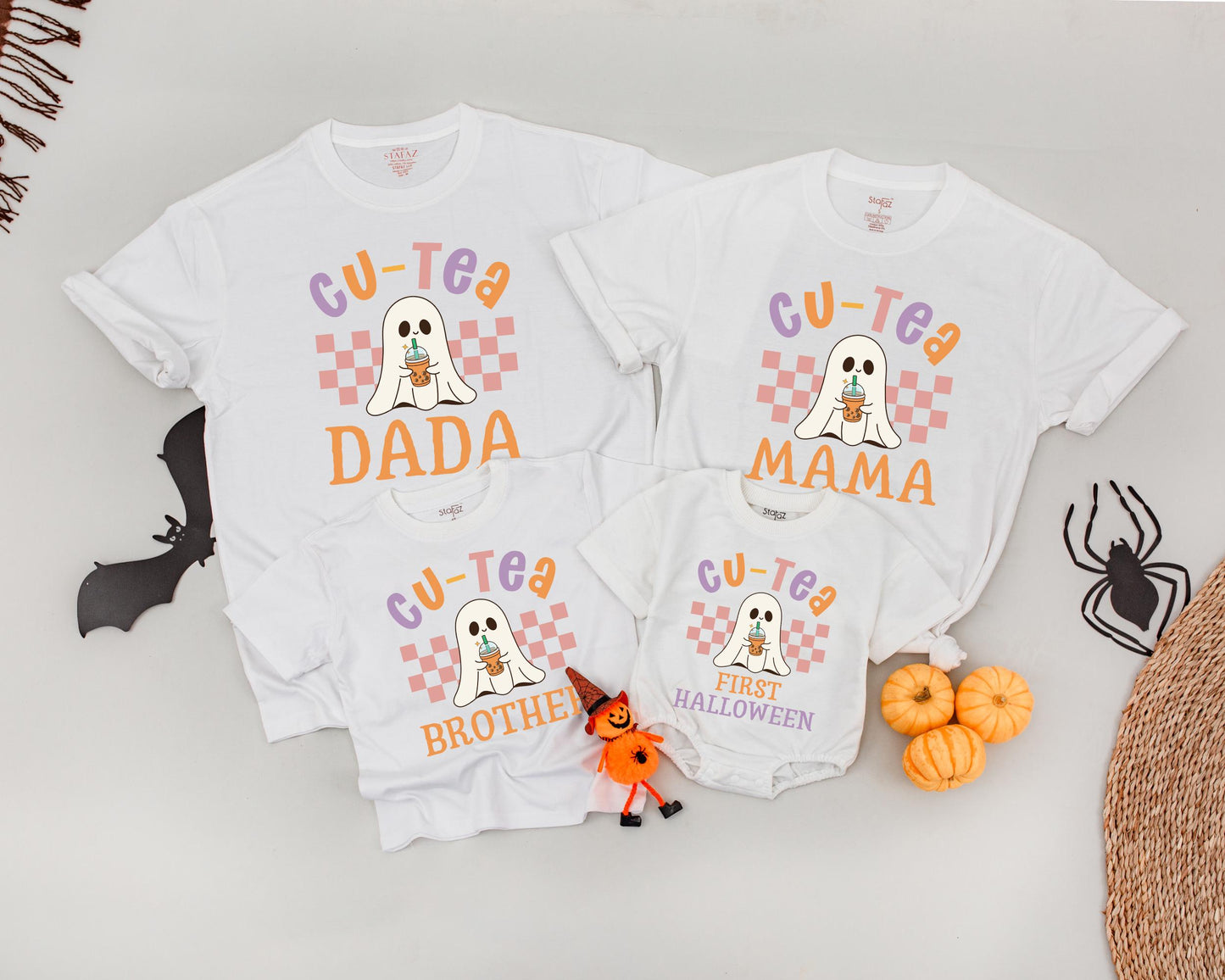 Vintage Halloween Family Shirts: Custom, Matching, Retro Ghost Outfits
