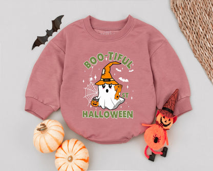 Retro Halloween Baby Romper - Perfect First Outfit & Gift Idea