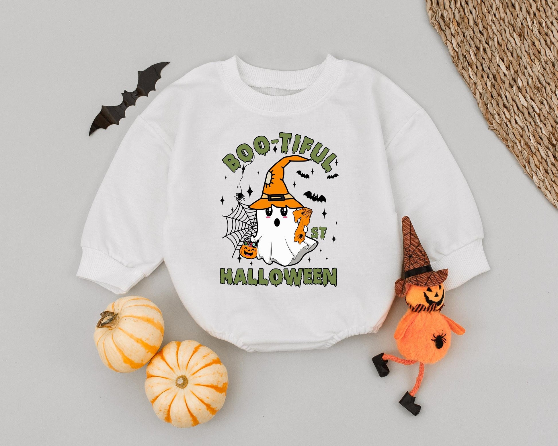 Retro Halloween Baby Romper - Perfect First Outfit & Gift Idea