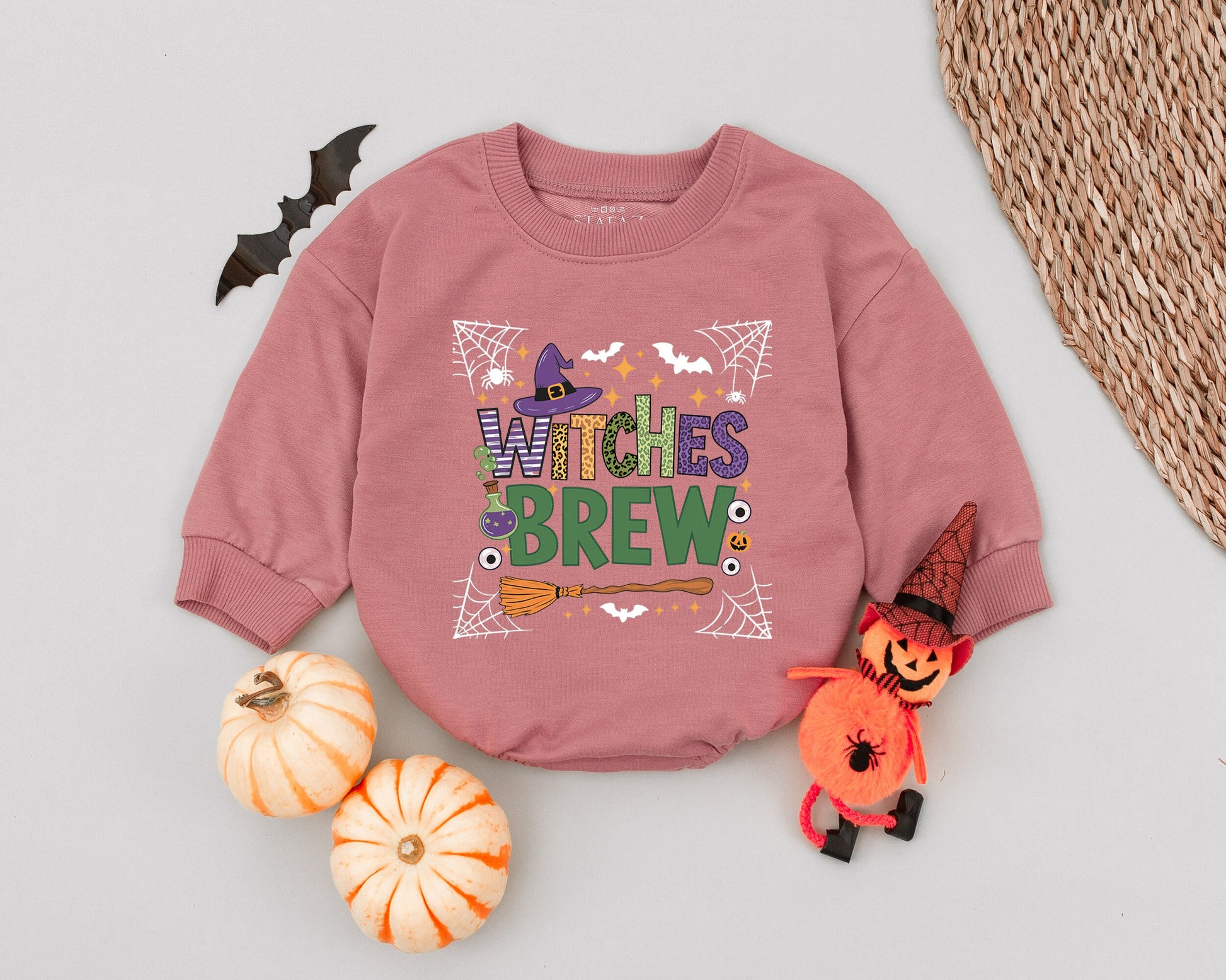 Halloween Baby Romper Costume - Spooky Season Newborn Outfit