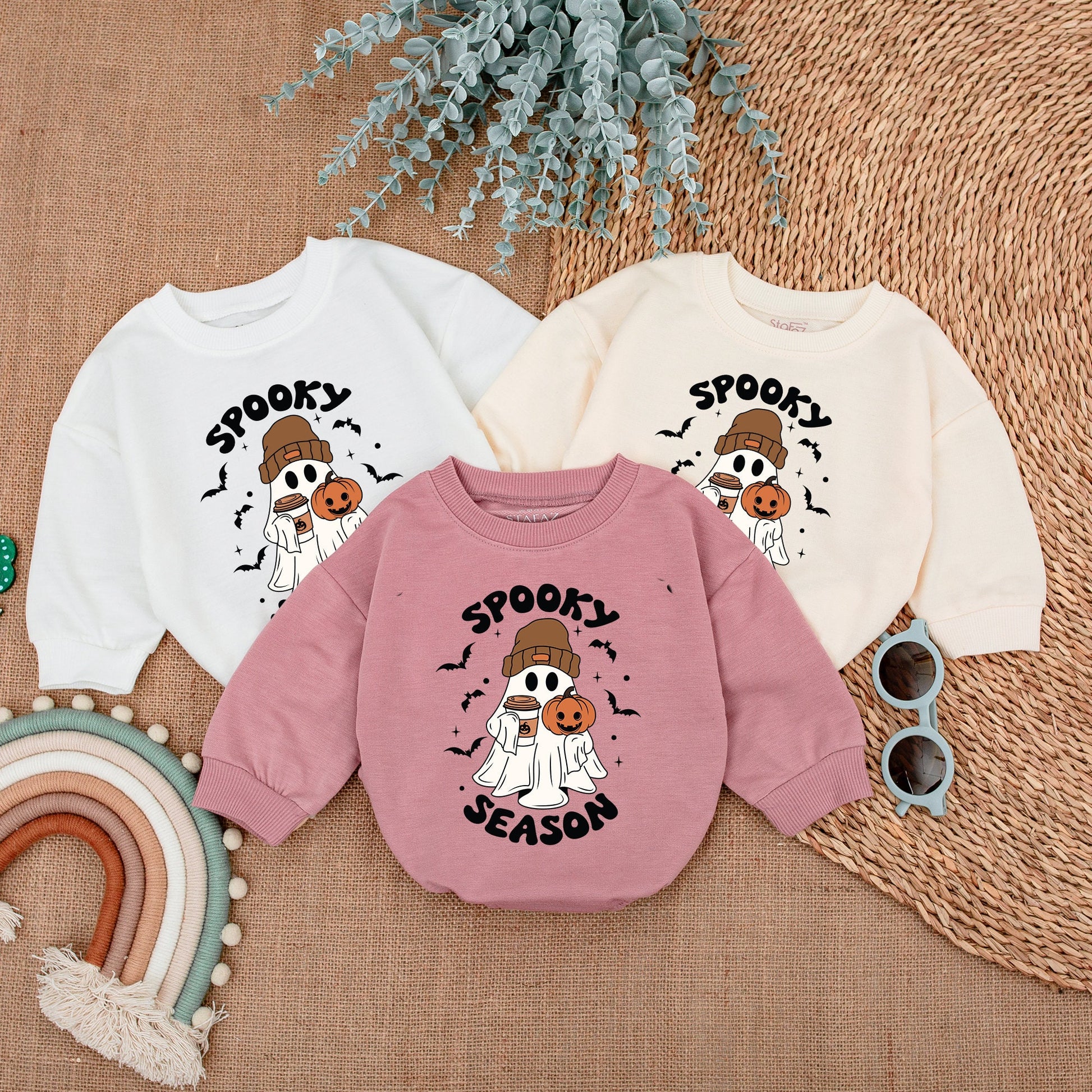 First Halloween Romper - Spooky Season Baby Bodysuit Outfit
