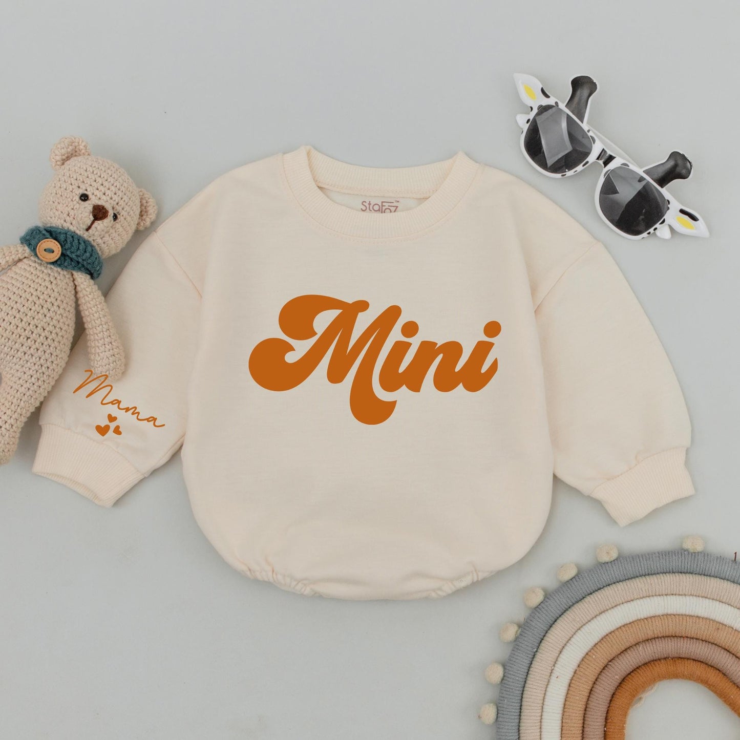 Mama & Mini Matching Fall Sweatshirts: Thanksgiving & Baby Shower Gift