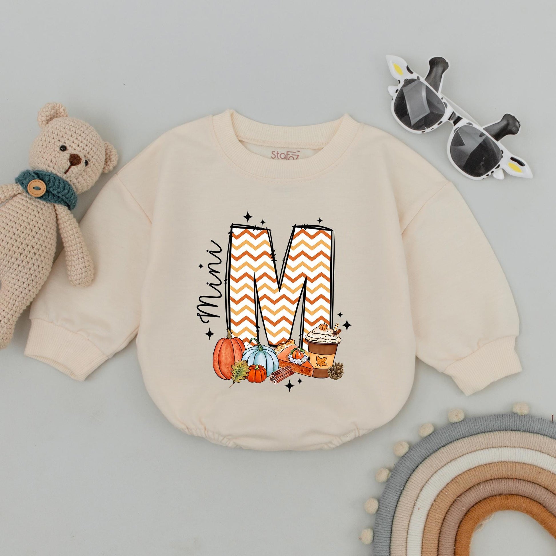 Mama & Mini Personalized Pumpkin Sweatshirts - Fall Family Matching