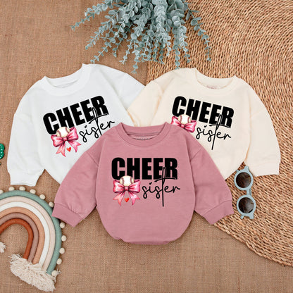 Baseball Sis Bubble Romper | Baby Girl Outfit | Newborn Gift Idea