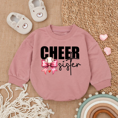 Baseball Sis Bubble Romper | Baby Girl Outfit | Newborn Gift Idea