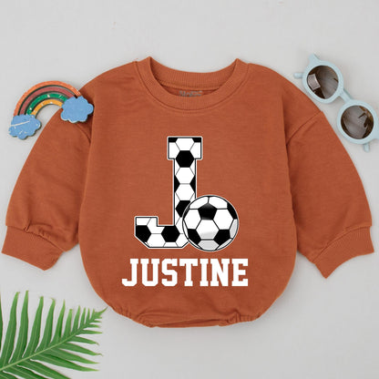 Custom Soccer Romper for Baby - Game Day & Father's Day Outfit