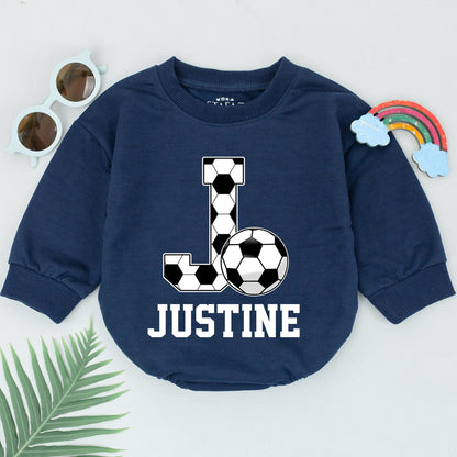 Custom Soccer Romper for Baby - Game Day & Father's Day Outfit