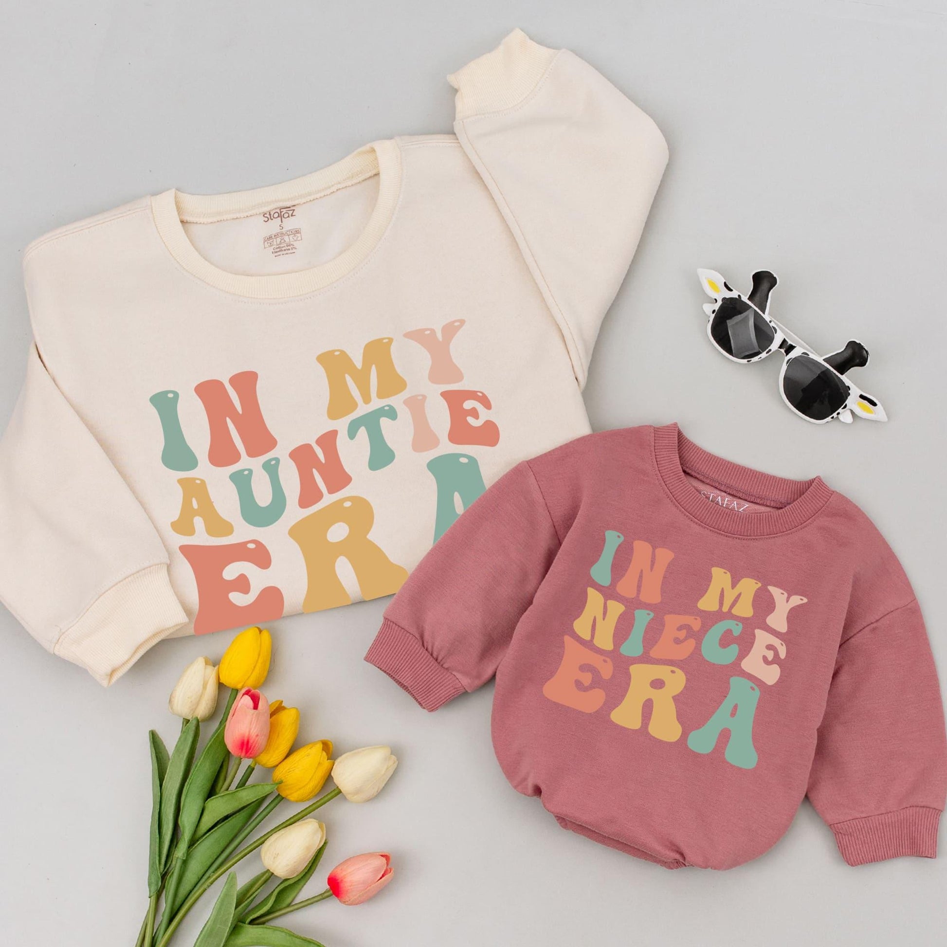 Aunt and Niece Matching Sweatshirts: Perfect Gift for Special Bond