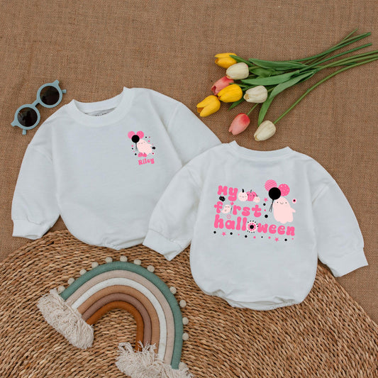 First Halloween Baby Romper Outfit, Cute Baby Shower Gift Set