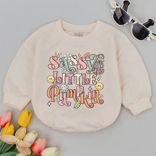 Pumpkin Patch Baby Romper: Halloween & Fall Baby Outfit Essential