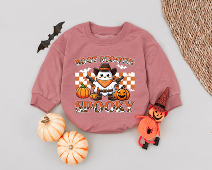 Western Cowboy Baby Romper: Spooky Halloween Outfit for Babies