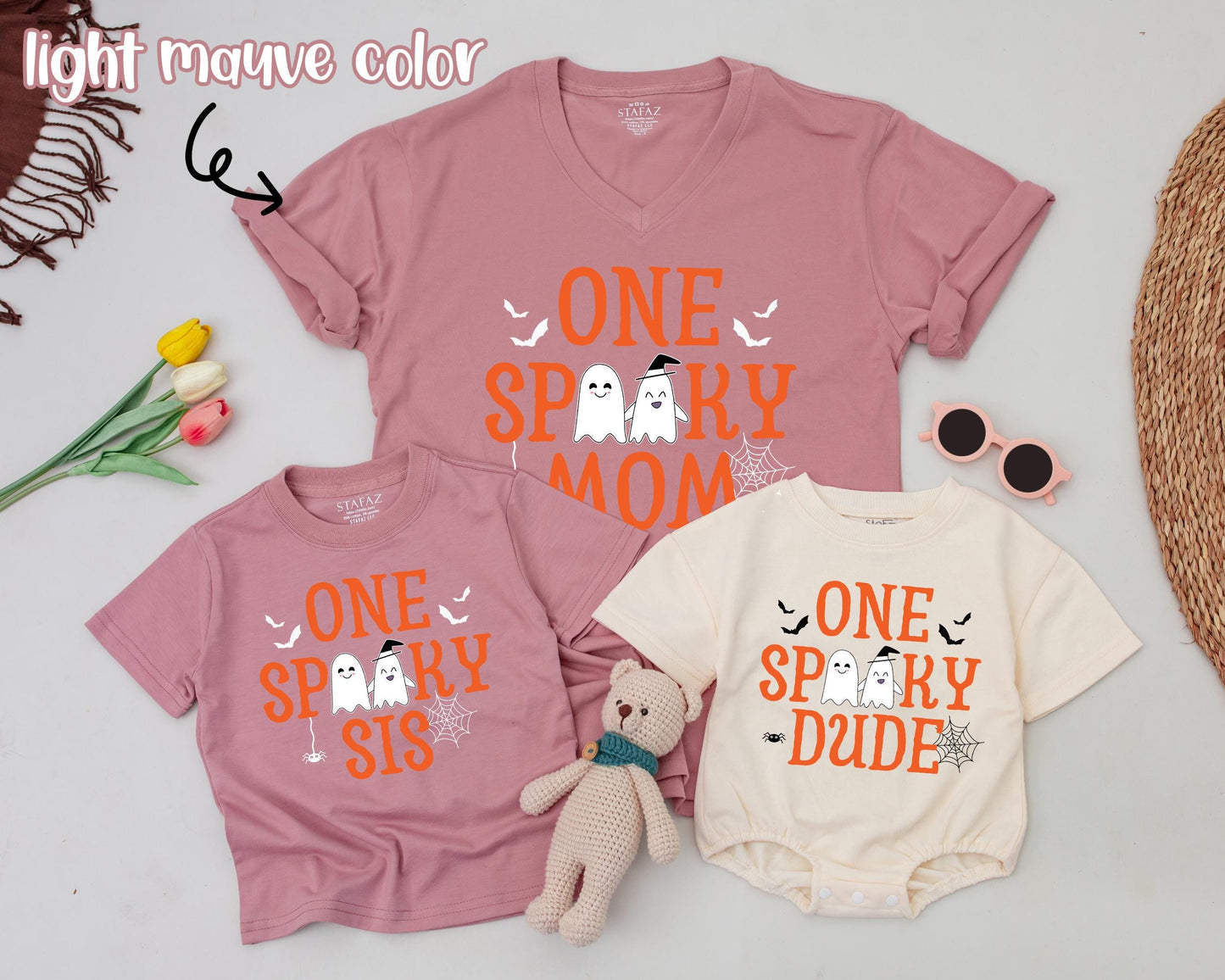 Halloween Family Matching Shirts: Spooky 1st Birthday Costume Tee