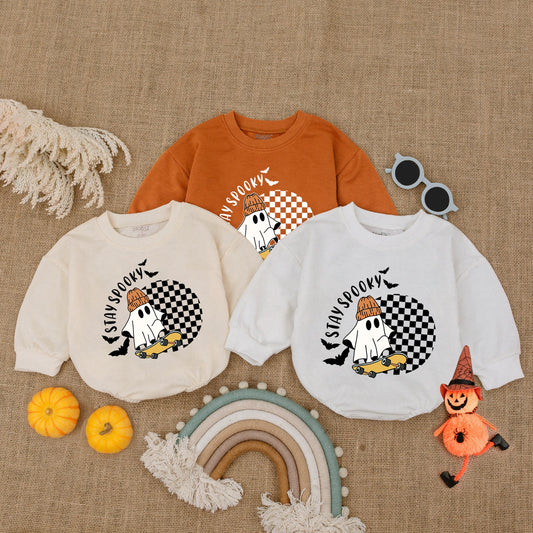 Ghostly Baby Romper: My First Halloween Costume & Shower Gift