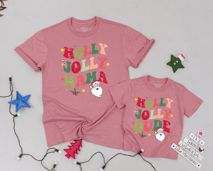 Personalized Vintage Christmas Shirts - Matching Family Holiday Outfits