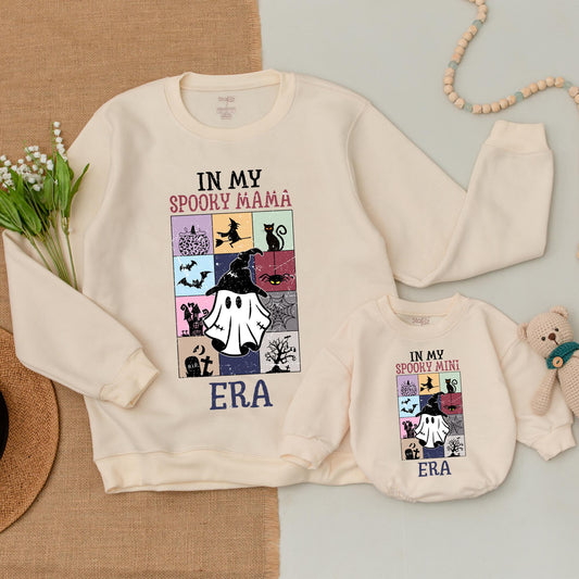 Mama & Me Spooky Sweatshirts: Halloween & Thanksgiving Vibes