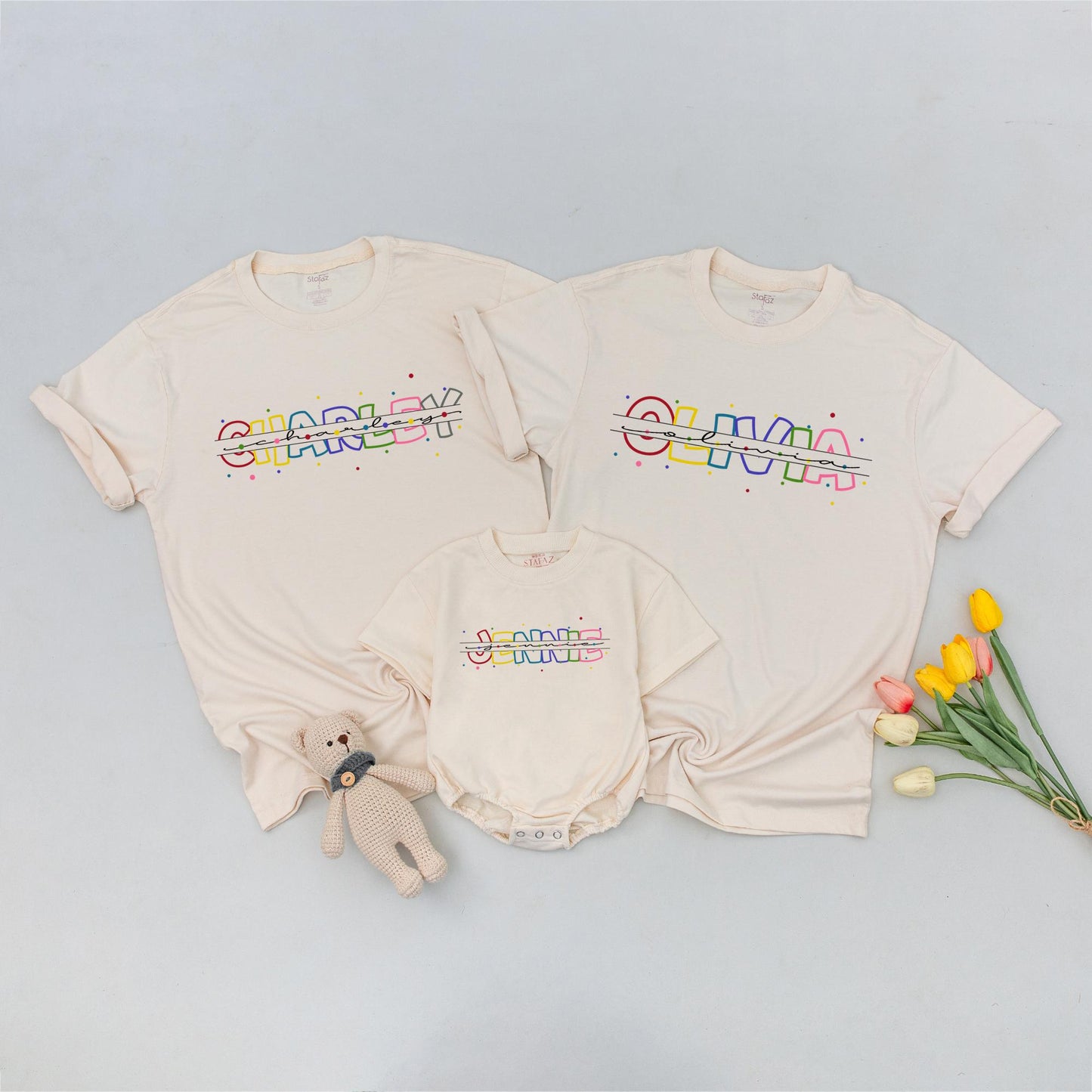 Personalized Family Shirts - Custom Matching Outfits for All Members