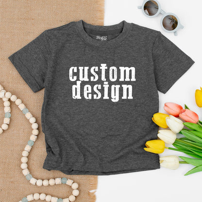 Custom Toddler Hockey Shirt with Bold Text Design | Personalized Gift for Baby Boy or Girl | Comfortable Cotton