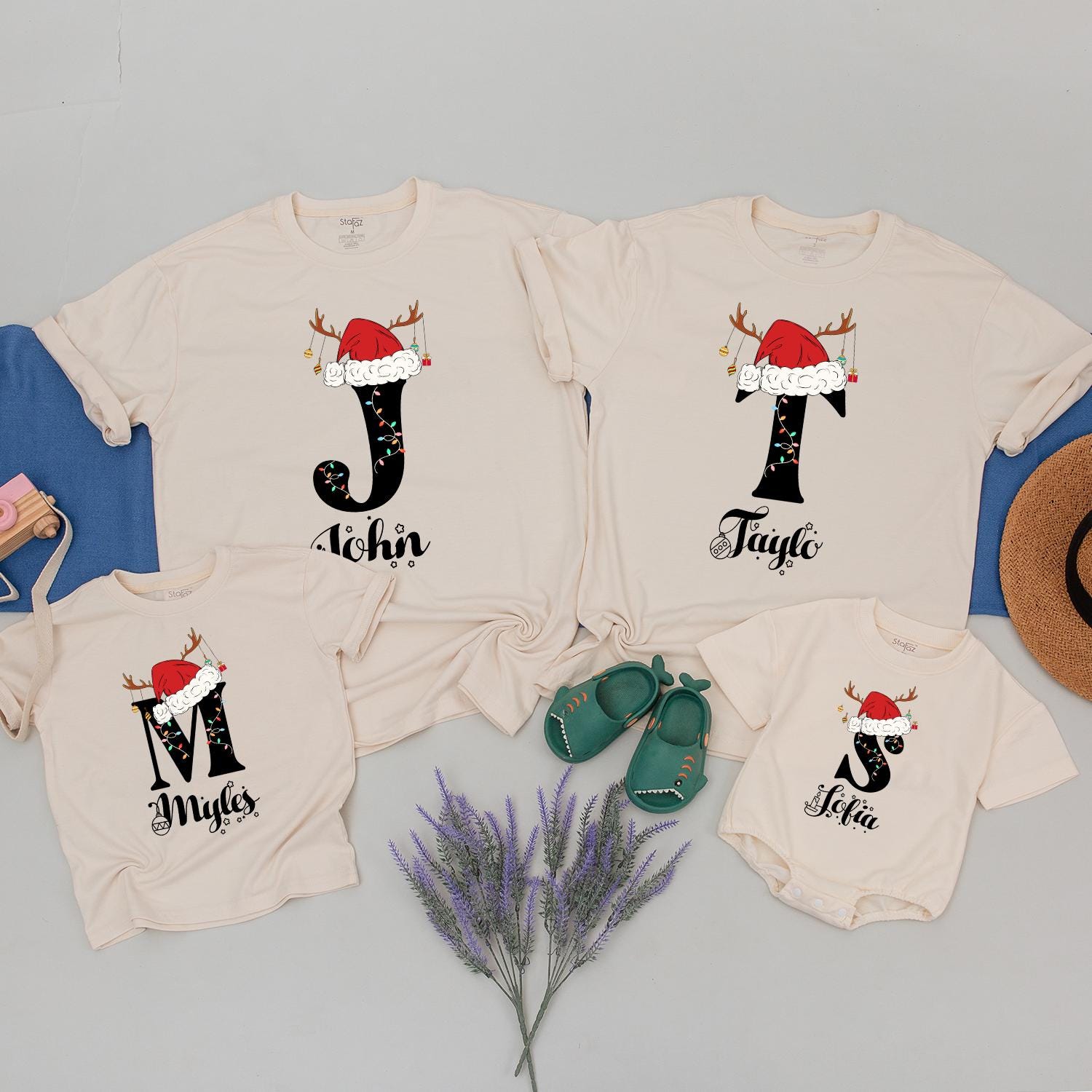 Custom Family Christmas Shirts: Mommy & Me, Reunion, Personalized Gift